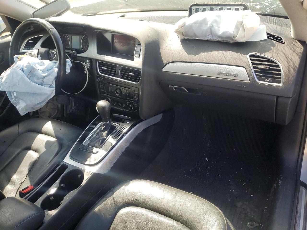 2012 Audi A4 Premium Plus Silver vin: WAUFFAFLXCA103244
