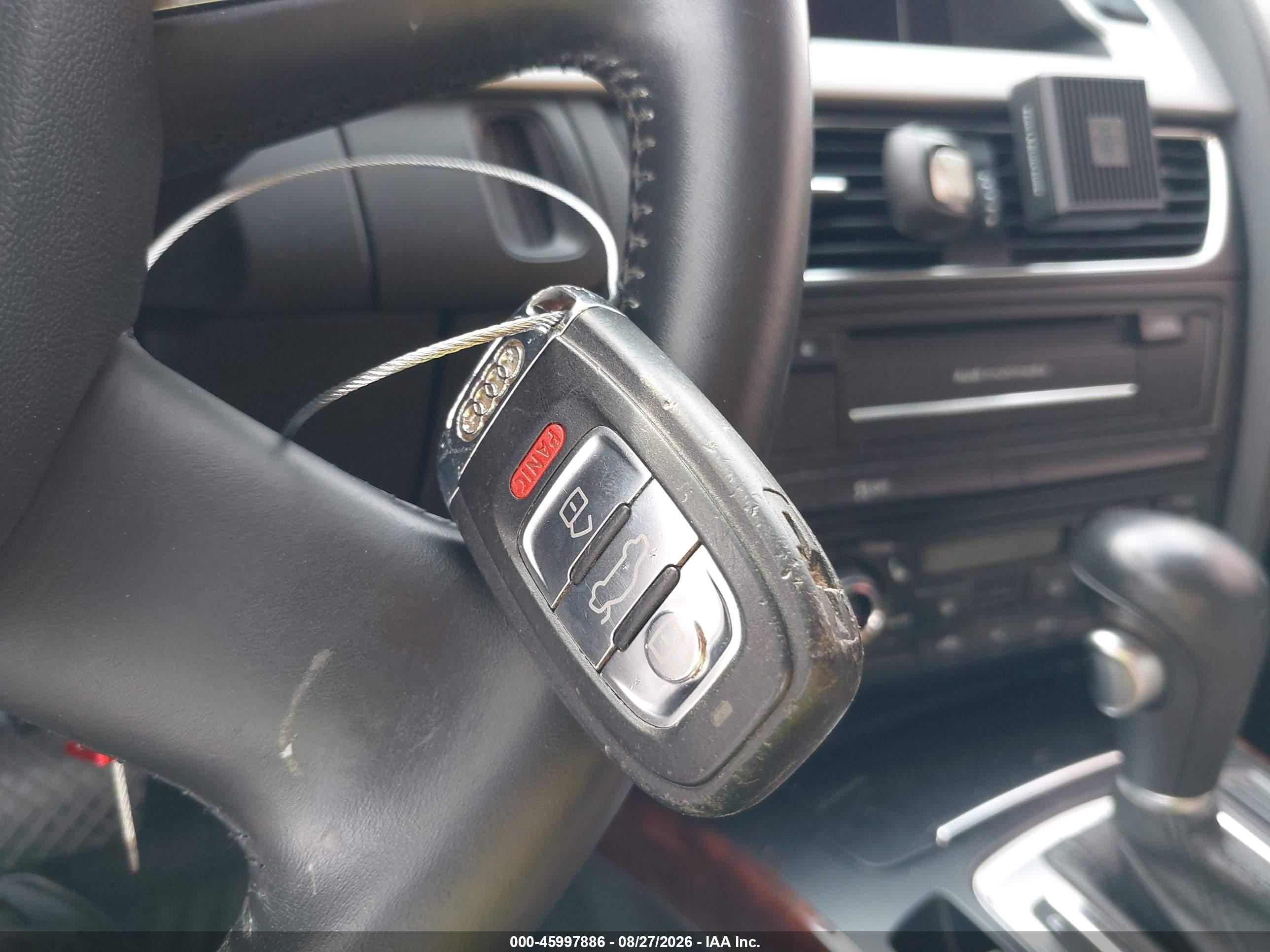 2012 Audi A4 2.0t Premium Black vin: WAUFFAFLXCA119850