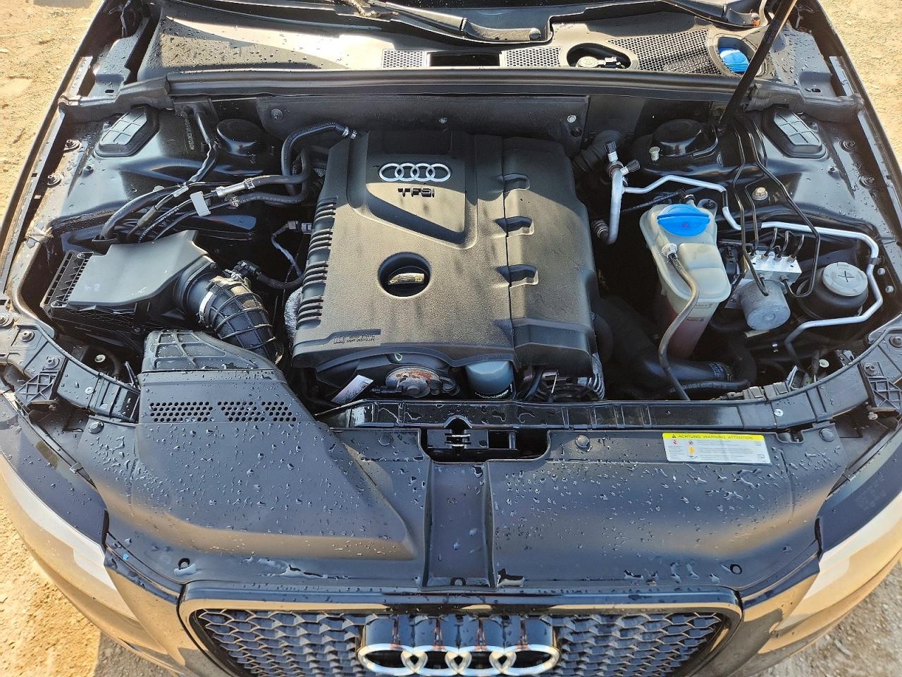 2012 Audi A4 Premium Plus Black vin: WAUFFAFLXCN012340