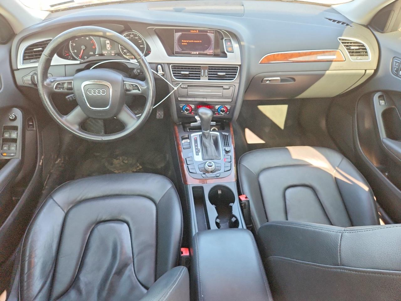 2012 Audi A4 Premium Plus Black vin: WAUFFAFLXCN012340