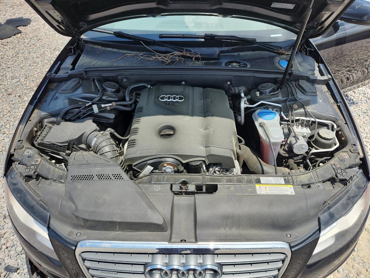 2012 Audi A4 Premium Plus Black vin: WAUFFAFLXCN014282