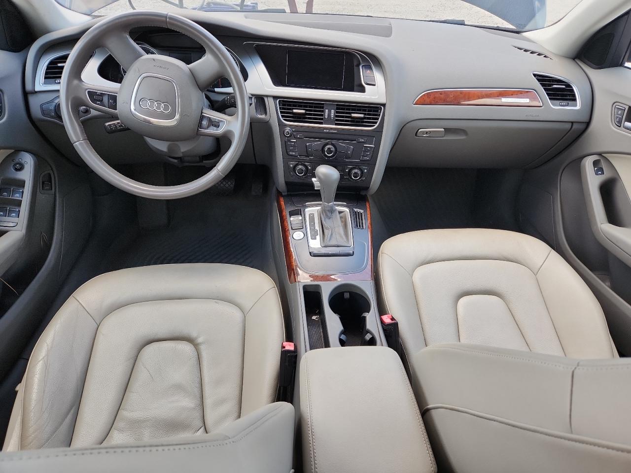 2012 Audi A4 Premium Plus Black vin: WAUFFAFLXCN014282