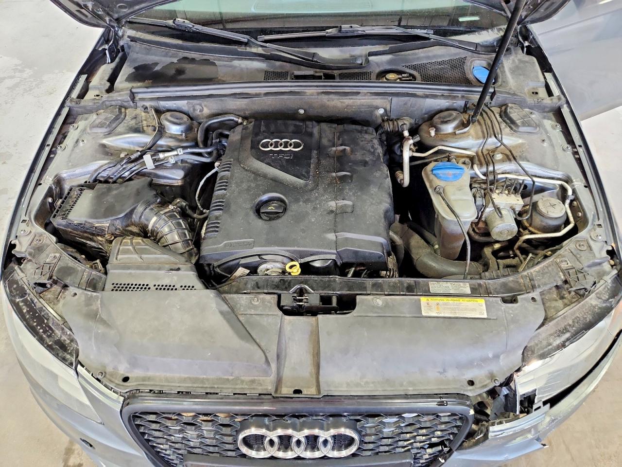2012 Audi A4 Premium Plus Gray vin: WAUFFAFLXCN015755