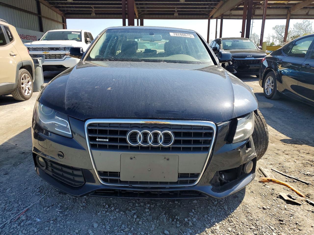 2012 Audi A4 Premium Plus Blue vin: WAUFFAFLXCN016677