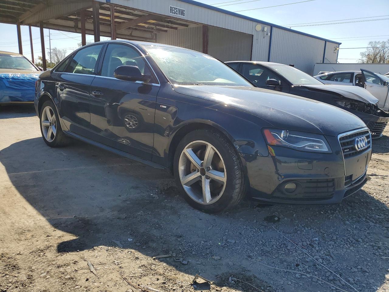 2012 Audi A4 Premium Plus Blue vin: WAUFFAFLXCN016677