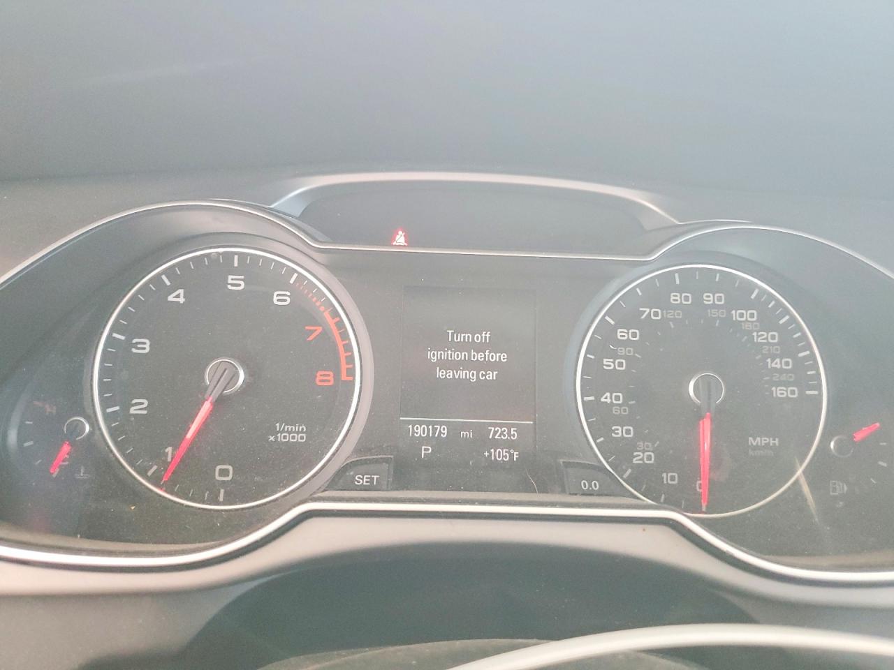 2013 Audi A4 Premium Plus White vin: WAUFFAFLXDA119719