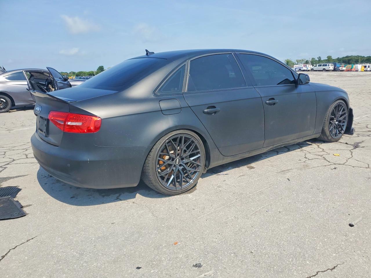 2013 Audi A4 Premium Plus Black vin: WAUFFAFLXDA141980