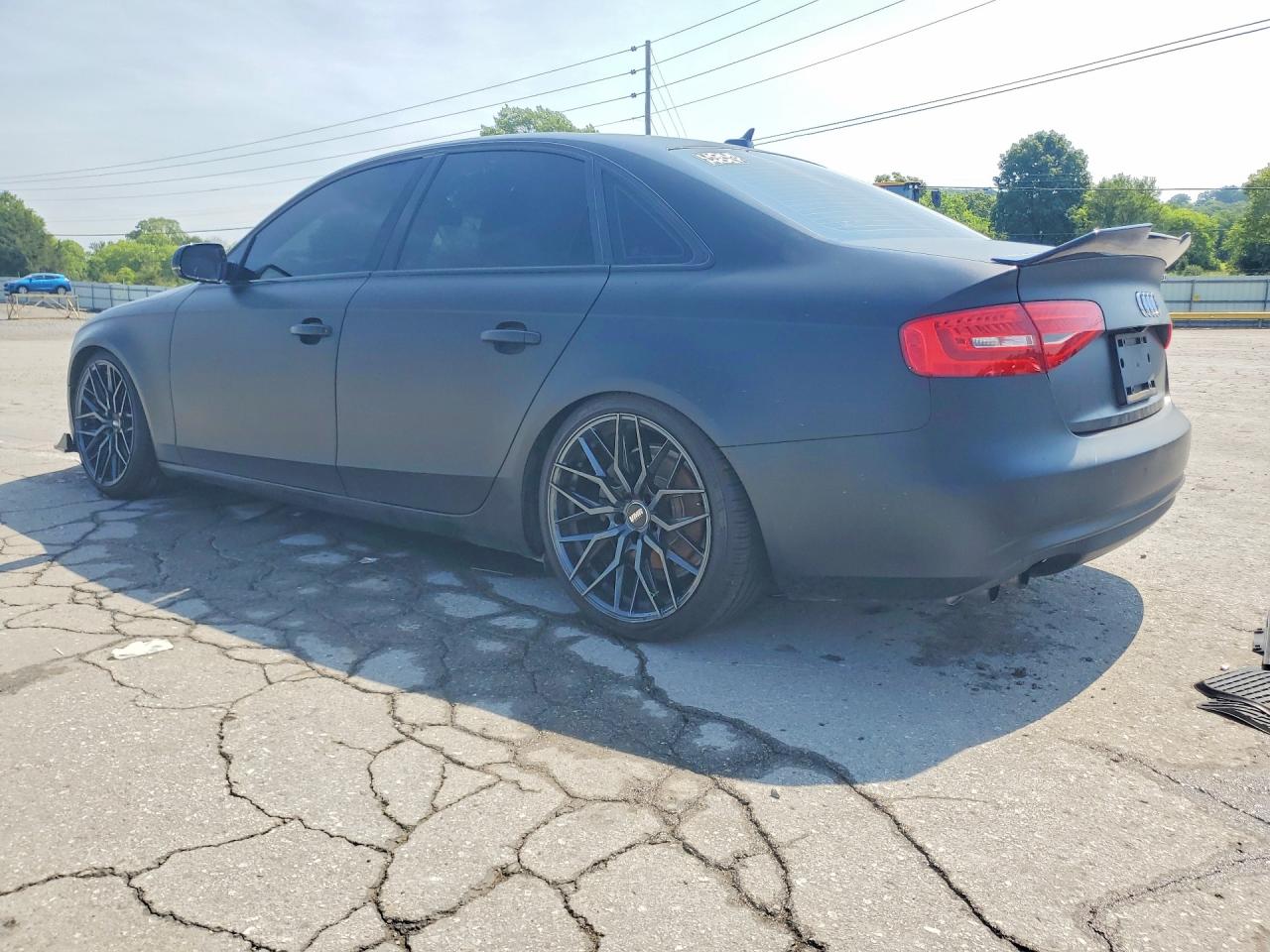 2013 Audi A4 Premium Plus Black vin: WAUFFAFLXDA141980