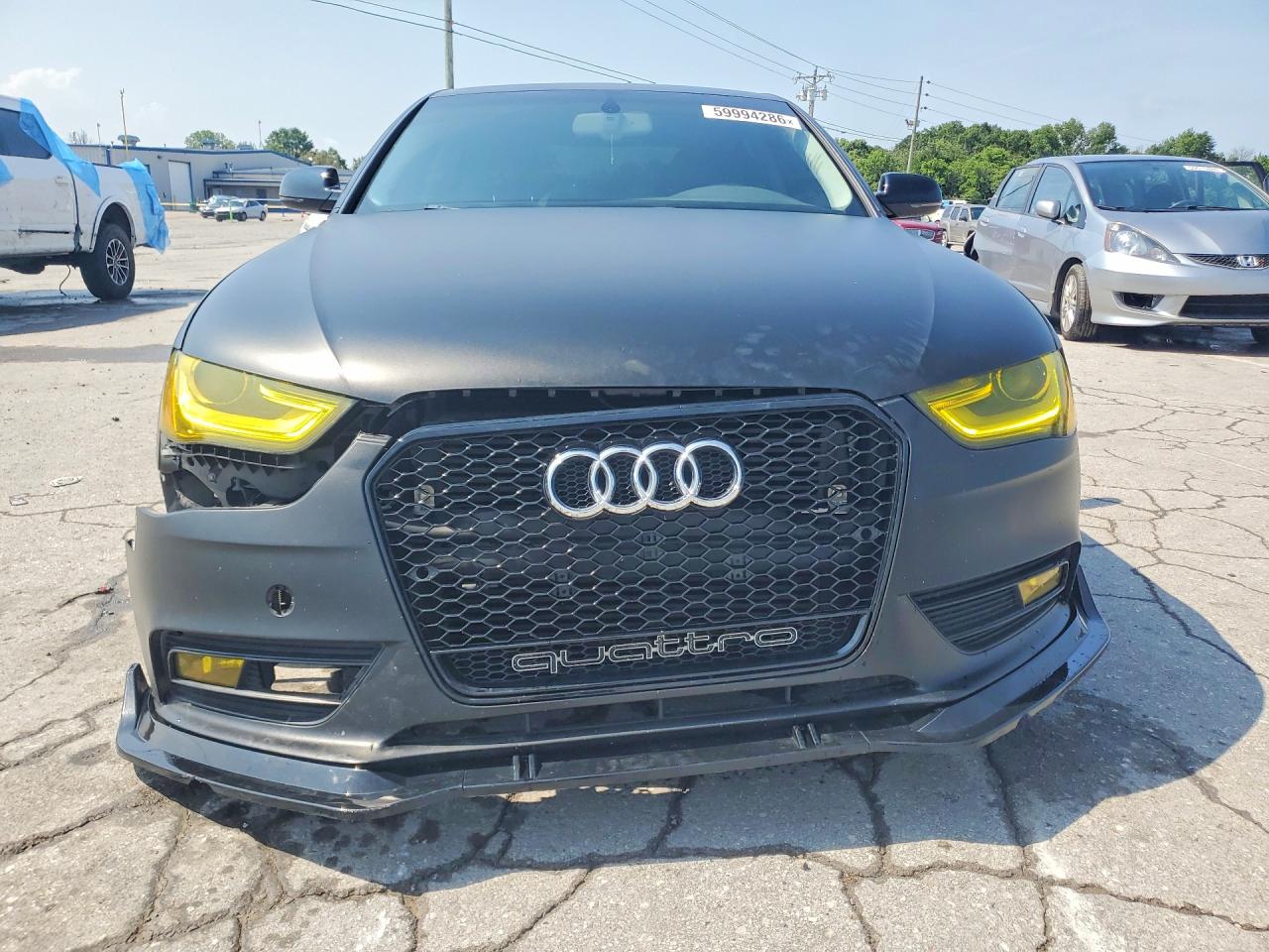 2013 Audi A4 Premium Plus Black vin: WAUFFAFLXDA141980