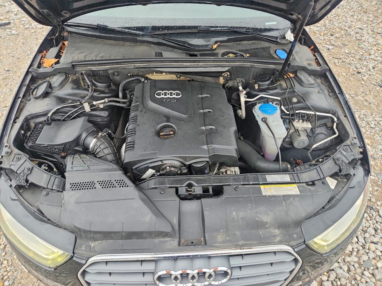 2013 Audi A4 Premium Plus Black vin: WAUFFAFLXDA173201