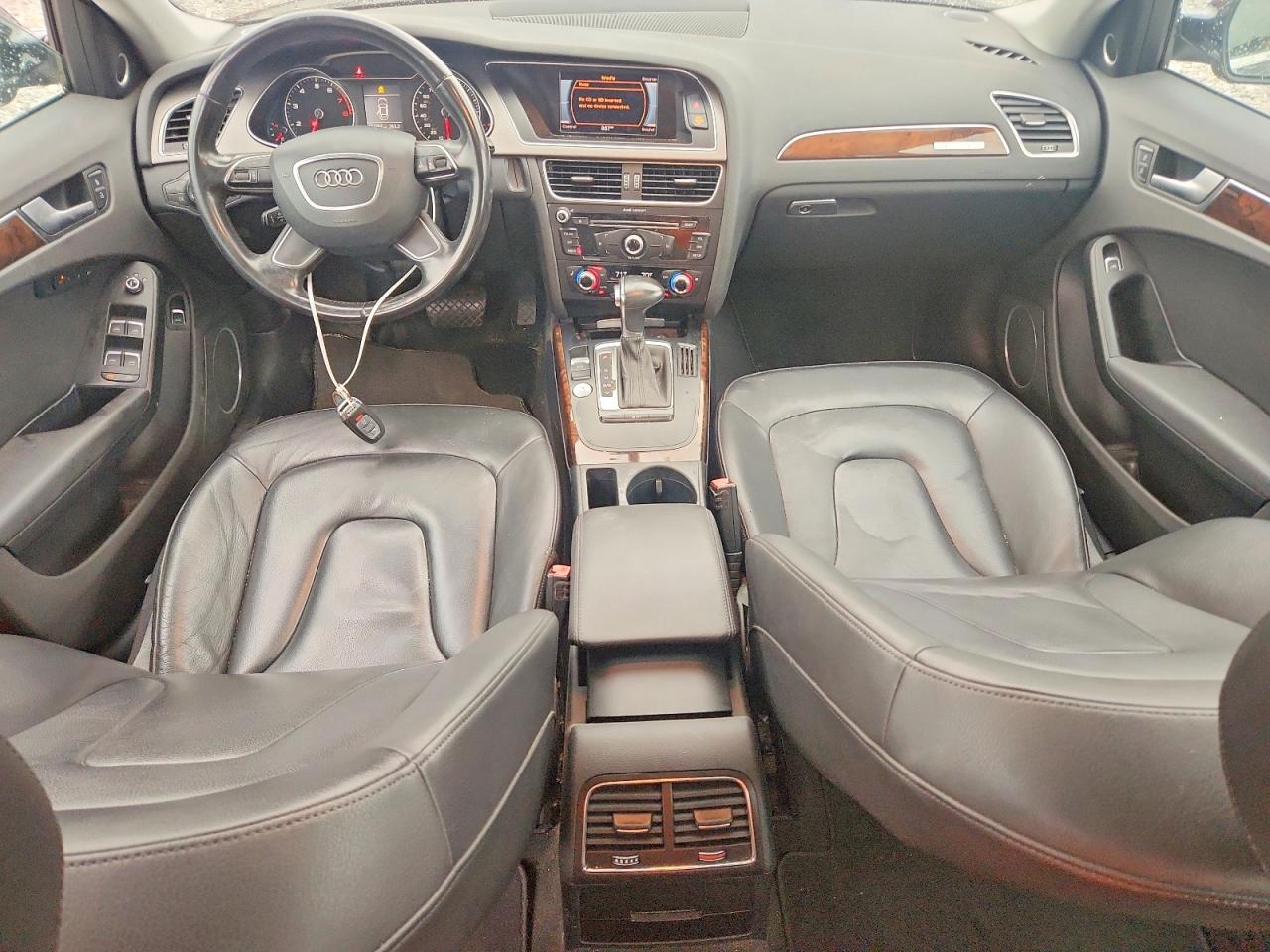 2013 Audi A4 Premium Plus Black vin: WAUFFAFLXDA173201