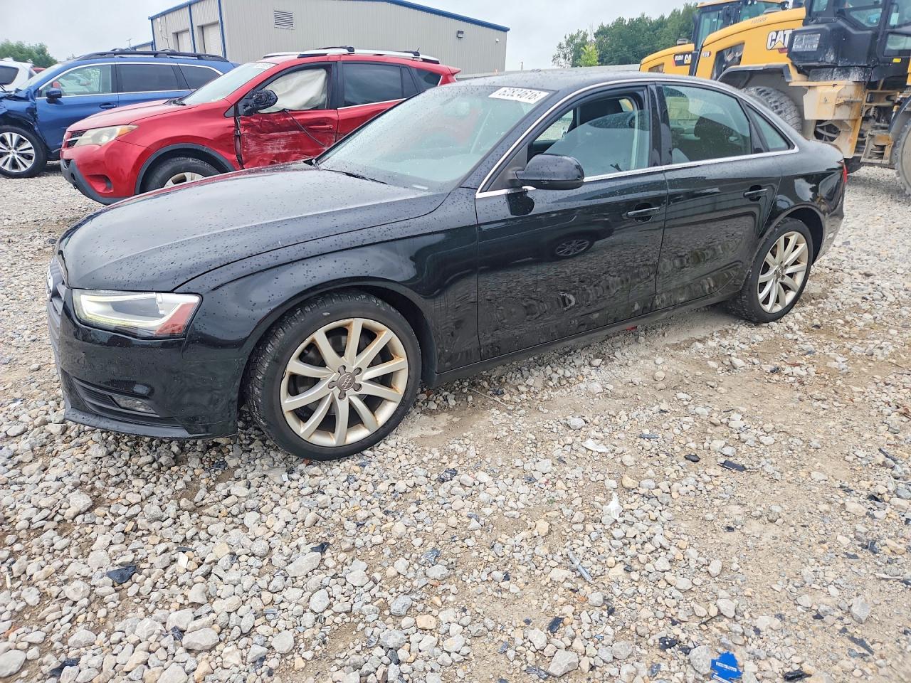 2013 Audi A4 Premium Plus Black vin: WAUFFAFLXDA173201