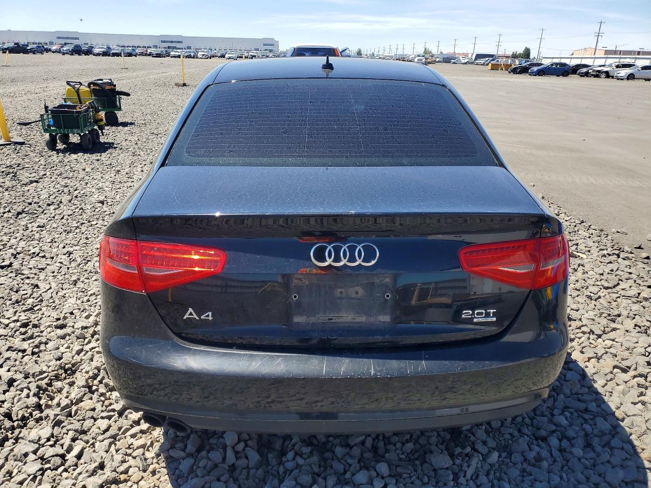 2013 Audi A4 Premium Plus Black vin: WAUFFAFLXDN007303