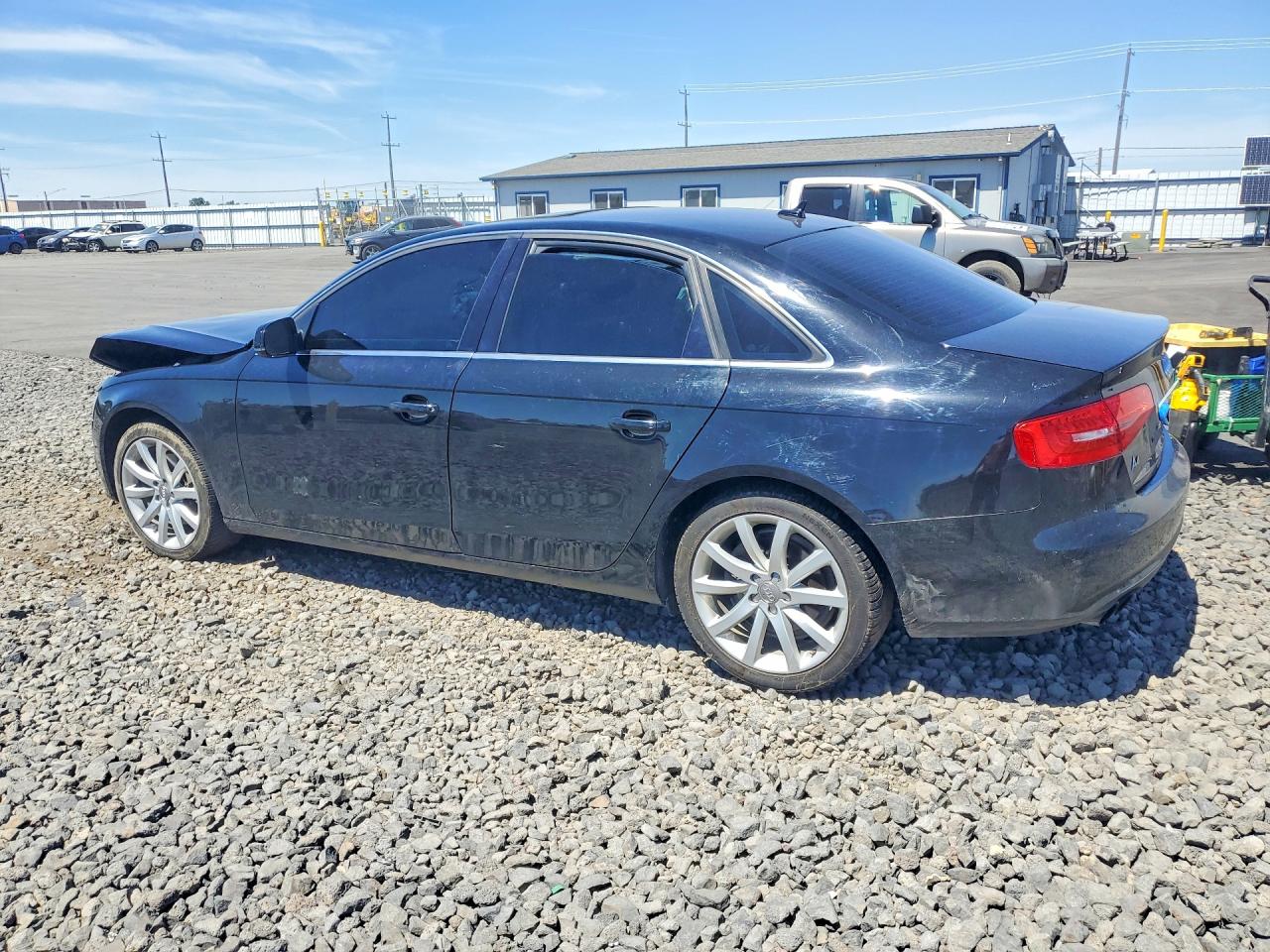 2013 Audi A4 Premium Plus Black vin: WAUFFAFLXDN007303