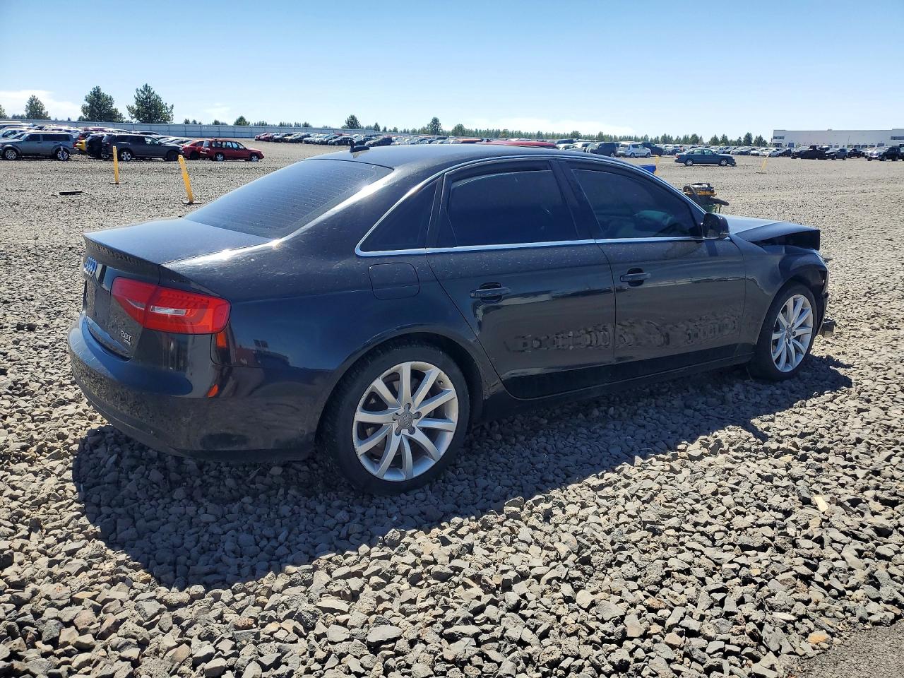 2013 Audi A4 Premium Plus Black vin: WAUFFAFLXDN007303
