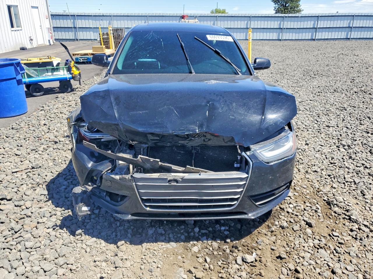 2013 Audi A4 Premium Plus Black vin: WAUFFAFLXDN007303