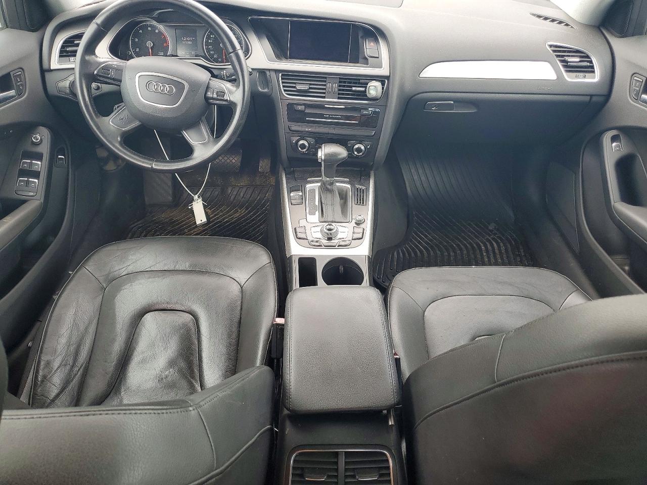 2013 Audi A4 Premium Plus White vin: WAUFFAFLXDN012842