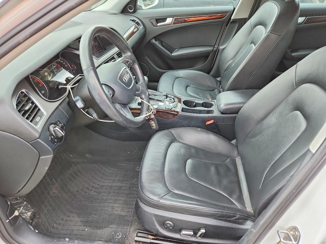 2013 Audi A4 Premium Plus White vin: WAUFFAFLXDN032959