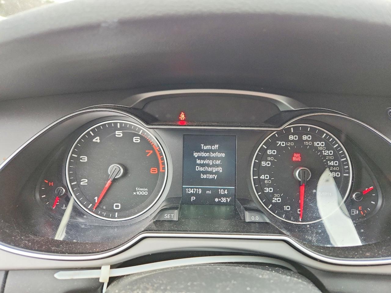 2013 Audi A4 Premium Plus White vin: WAUFFAFLXDN032959