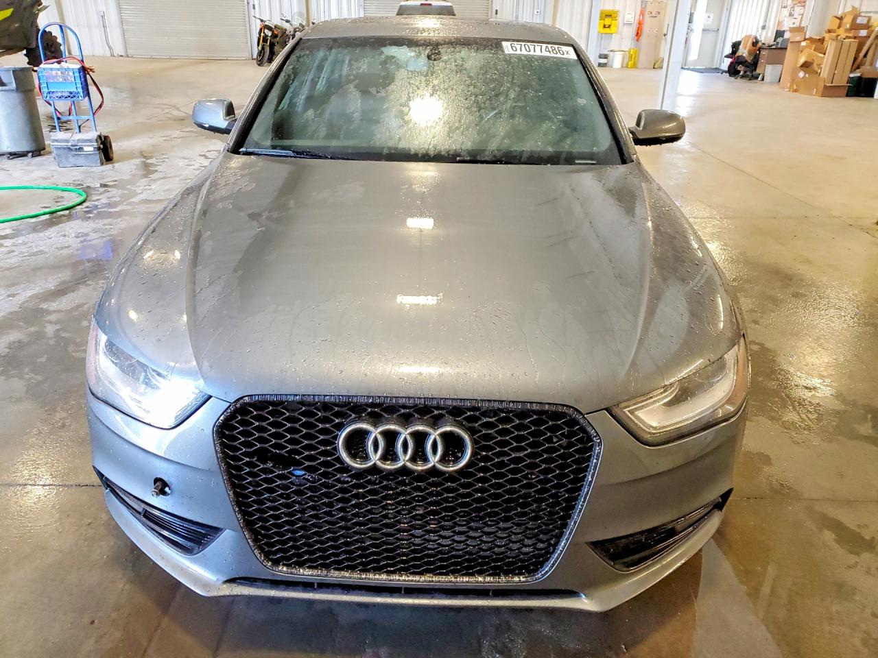 2013 Audi A4 Premium Plus Серый vin: WAUFFAFLXDN036509