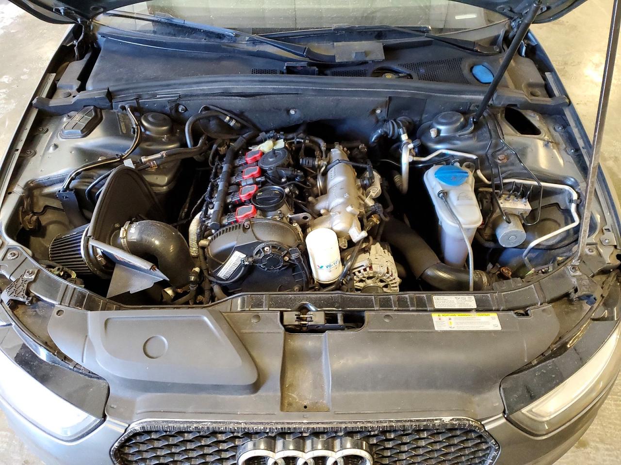 2013 Audi A4 Premium Plus Серый vin: WAUFFAFLXDN036509