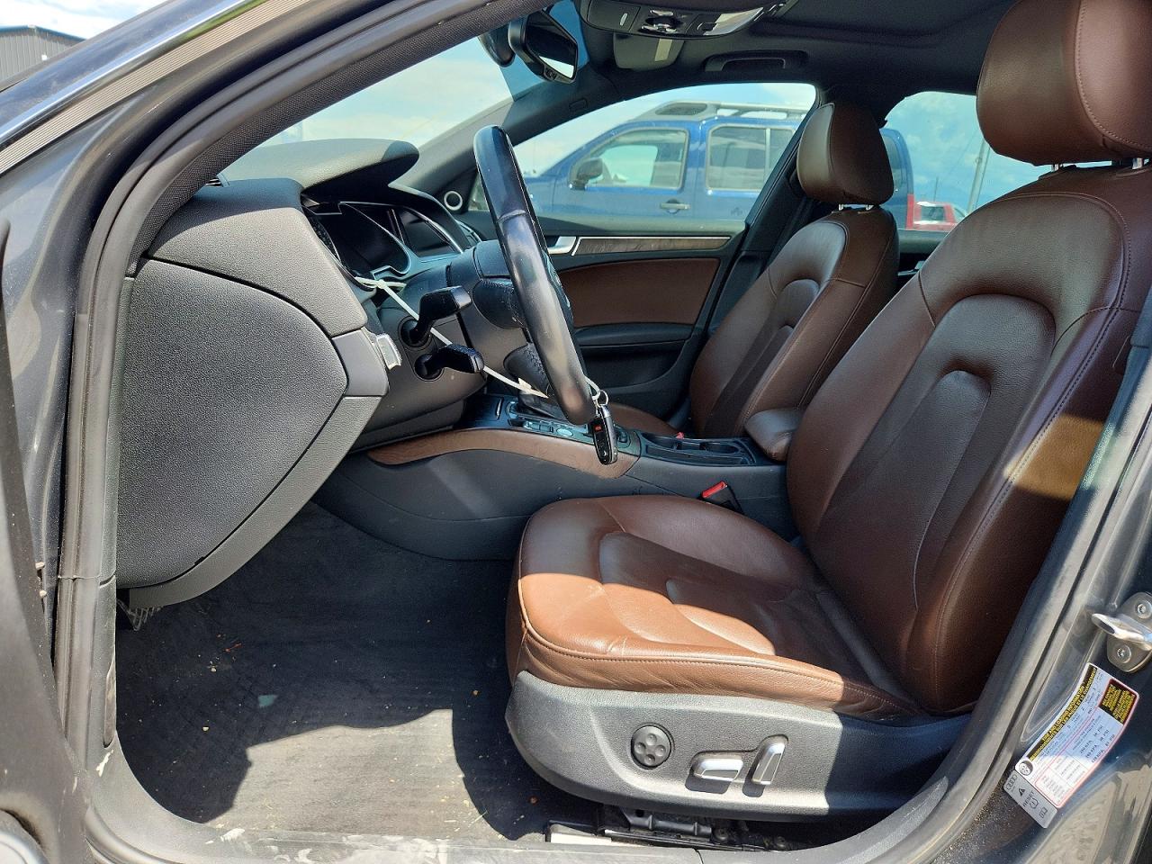 2013 Audi A4 Premium Plus Gray vin: WAUFFAFLXDN041905