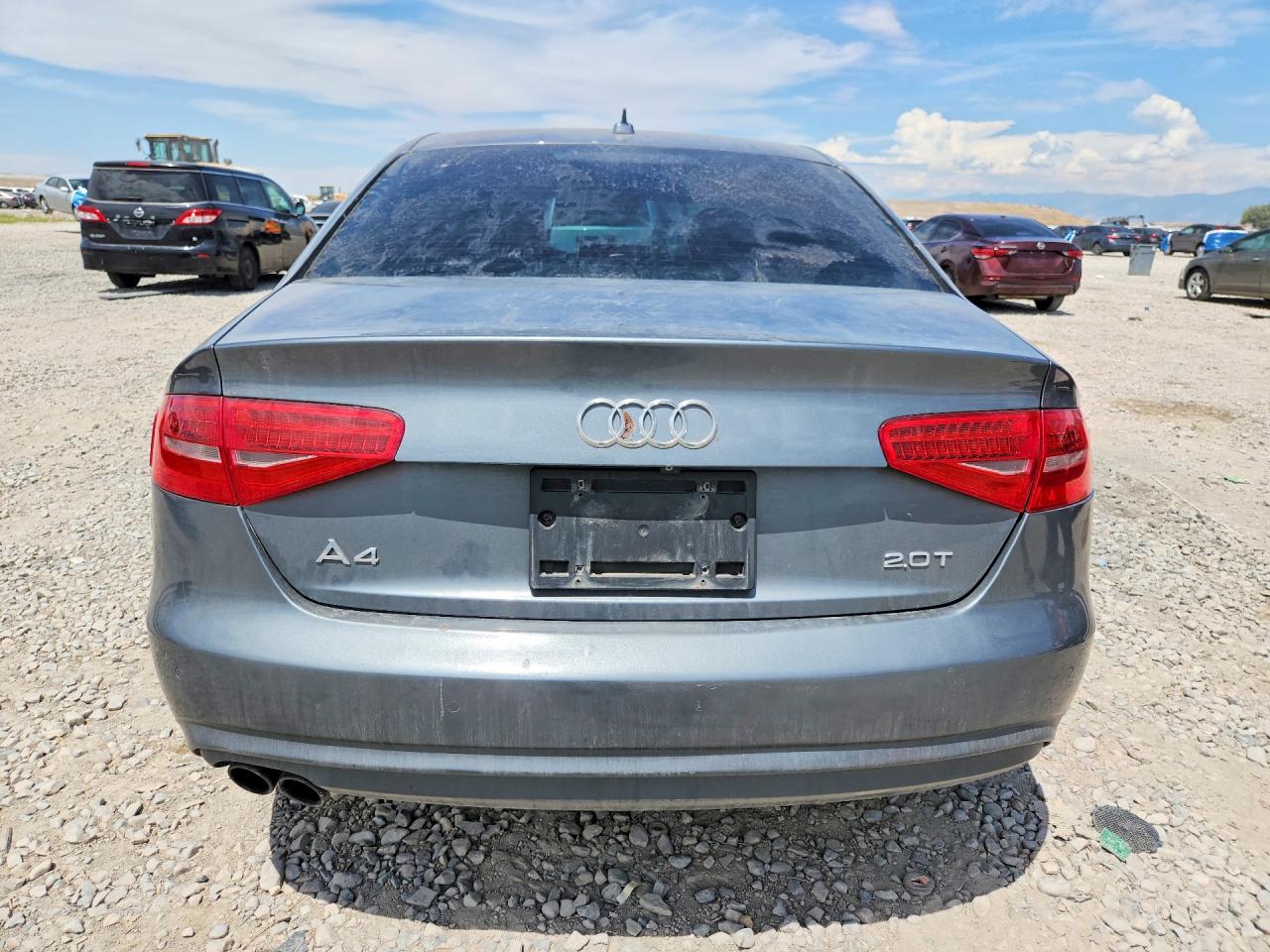 2013 Audi A4 Premium Plus Gray vin: WAUFFAFLXDN041905