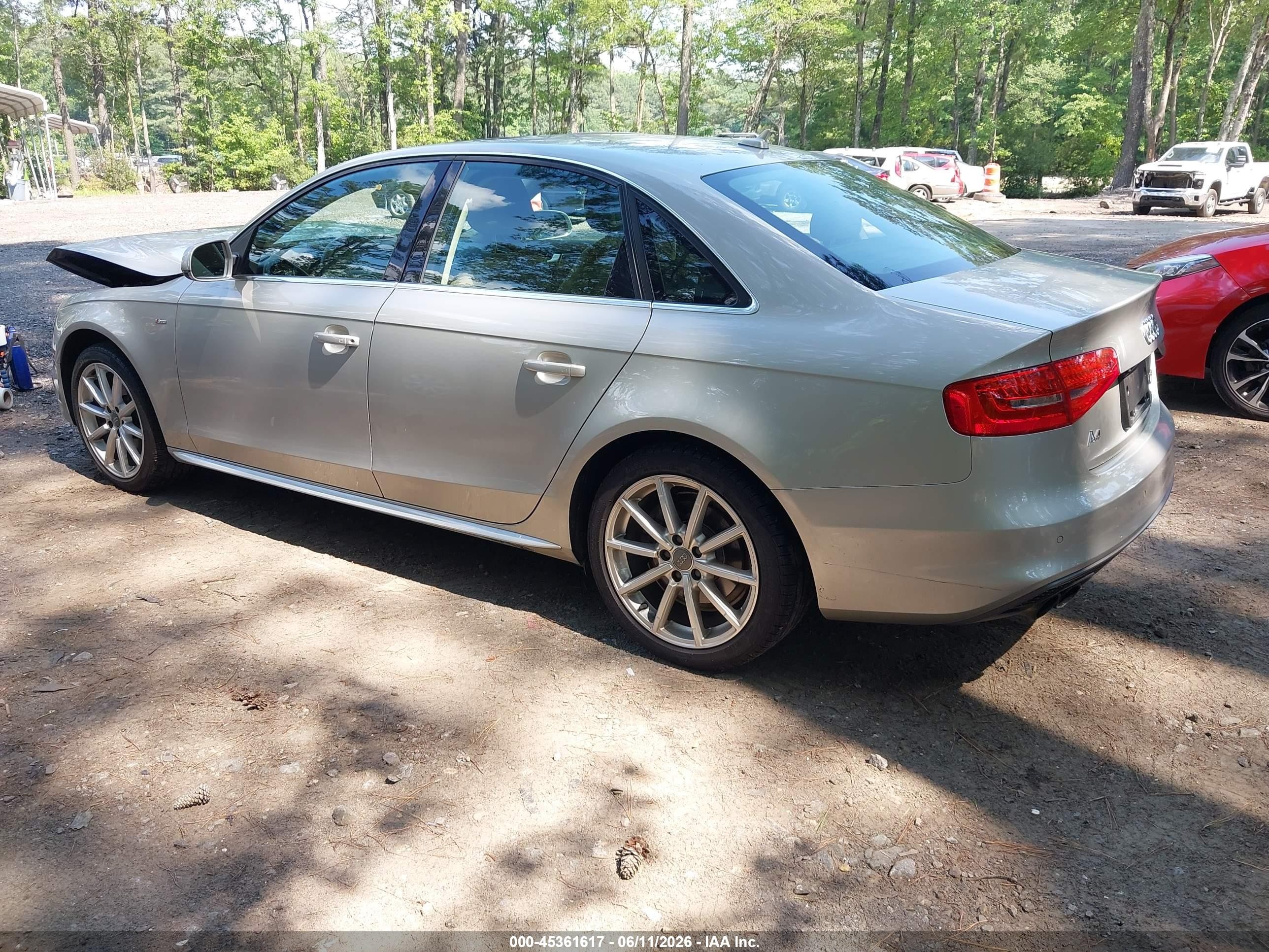 2014 Audi A4 2.0t Premium Silver vin: WAUFFAFLXEA081071