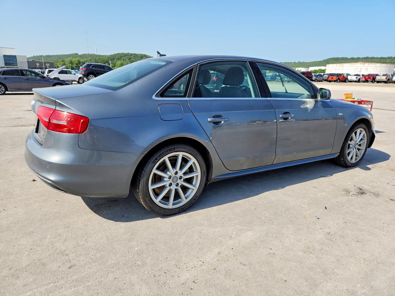 2014 Audi A4 Premium Plus Gray vin: WAUFFAFLXEN007089
