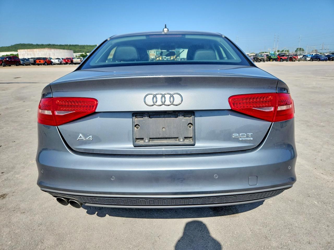 2014 Audi A4 Premium Plus Gray vin: WAUFFAFLXEN007089