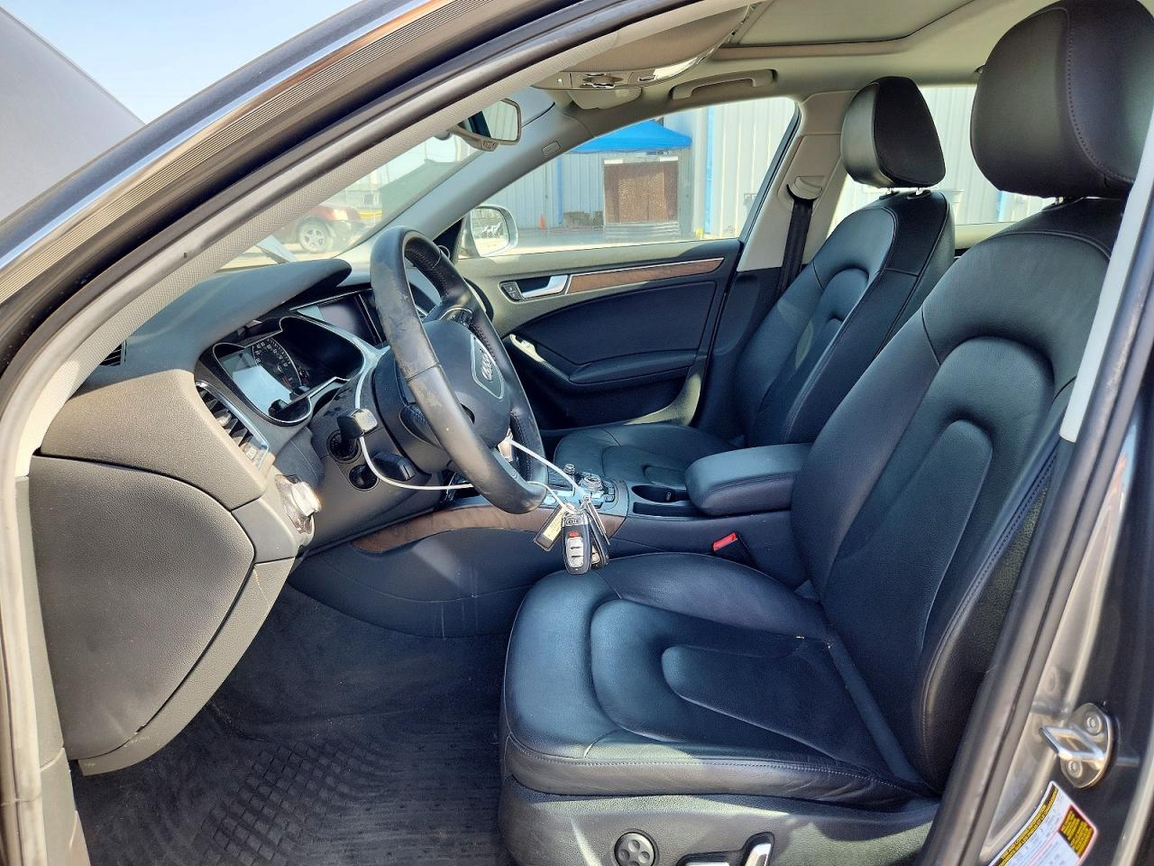2014 Audi A4 Premium Plus Gray vin: WAUFFAFLXEN007089