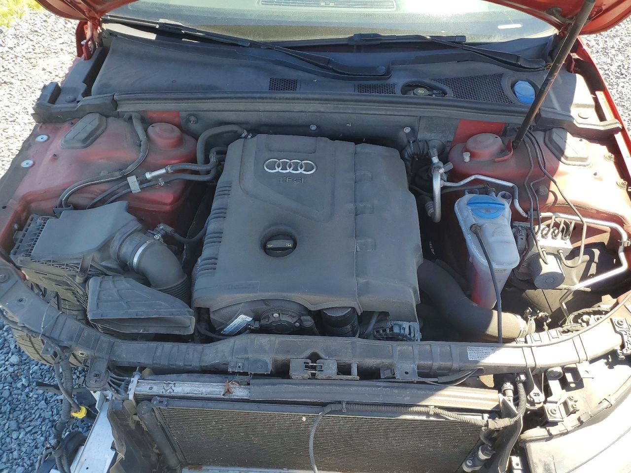 2014 Audi A4 Premium Plus Бордовый vin: WAUFFAFLXEN008274