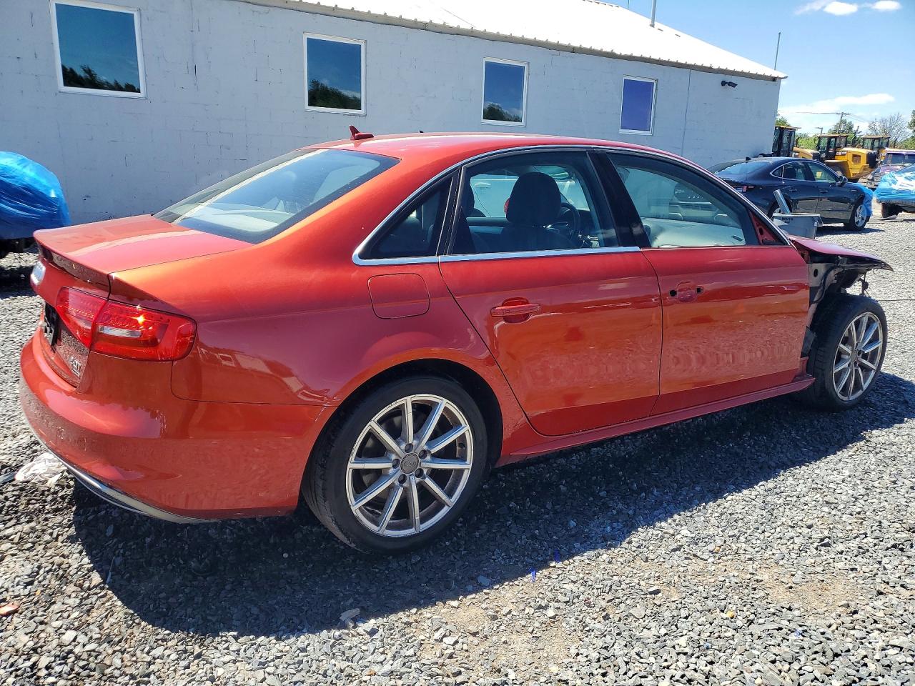2014 Audi A4 Premium Plus Бордовый vin: WAUFFAFLXEN008274