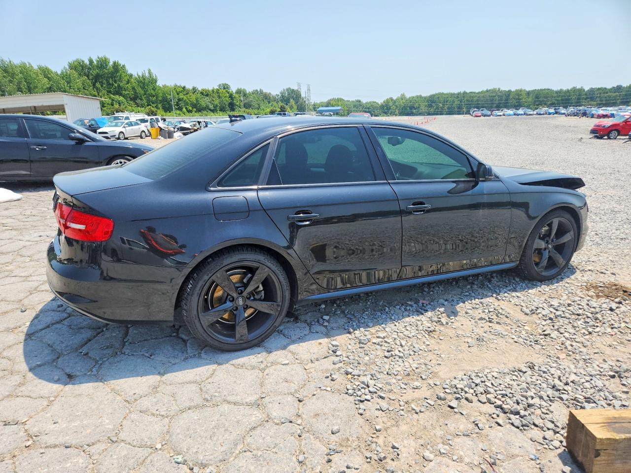 2014 Audi A4 Premium Plus Black vin: WAUFFAFLXEN026161