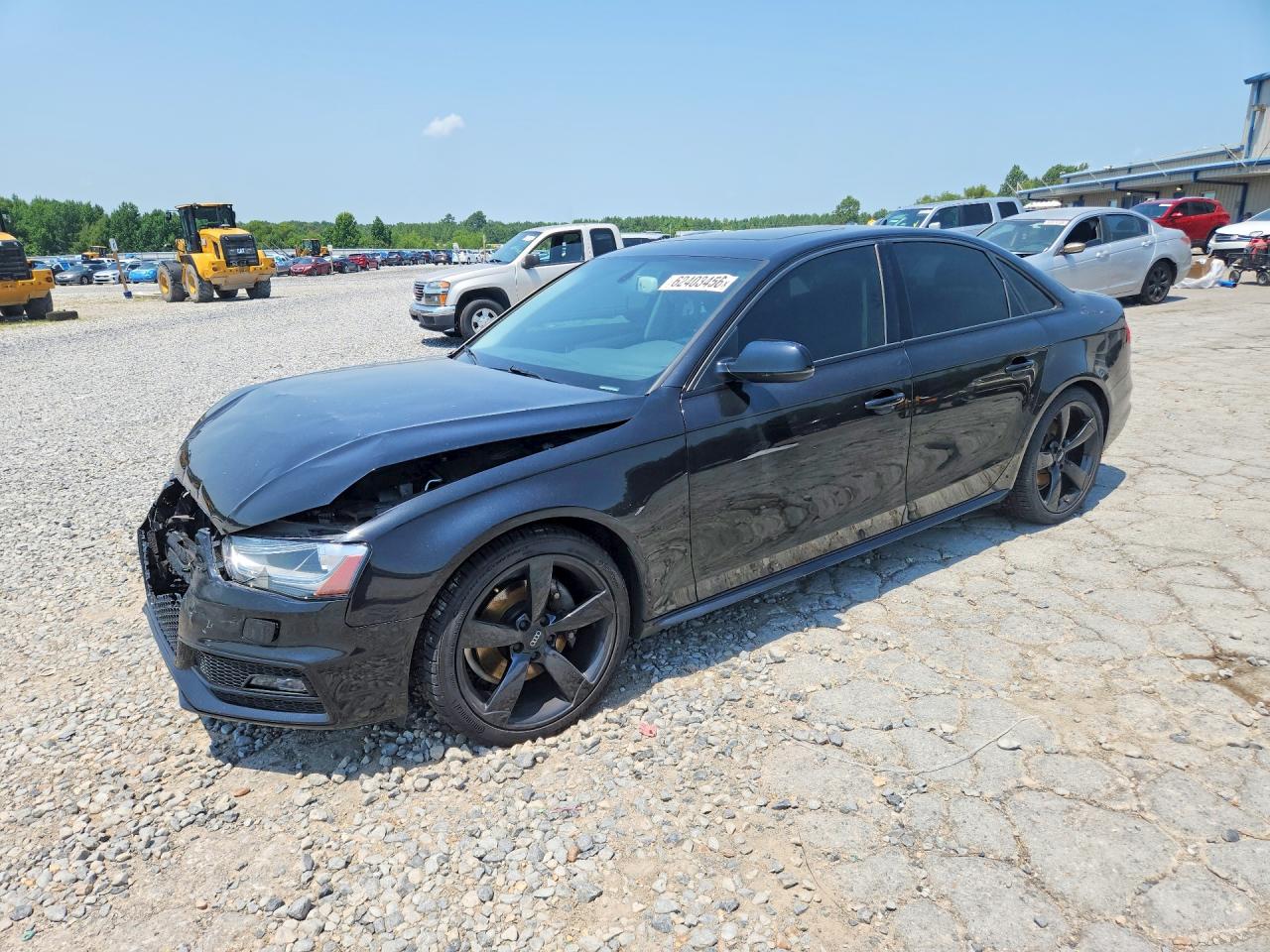 2014 Audi A4 Premium Plus Черный vin: WAUFFAFLXEN026161