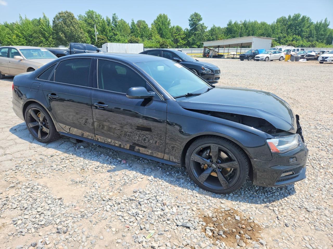 2014 Audi A4 Premium Plus Black vin: WAUFFAFLXEN026161