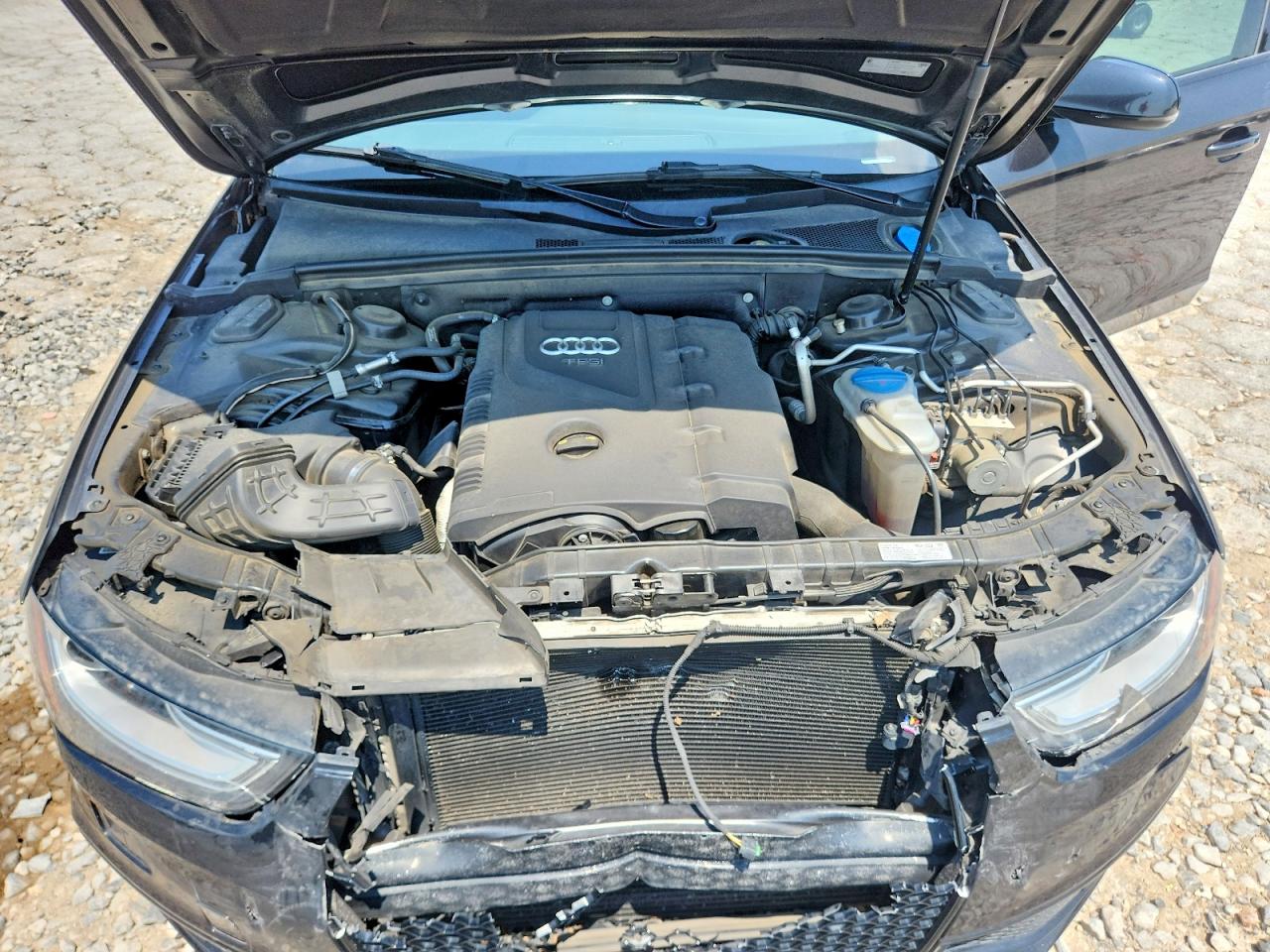2014 Audi A4 Premium Plus Black vin: WAUFFAFLXEN026161