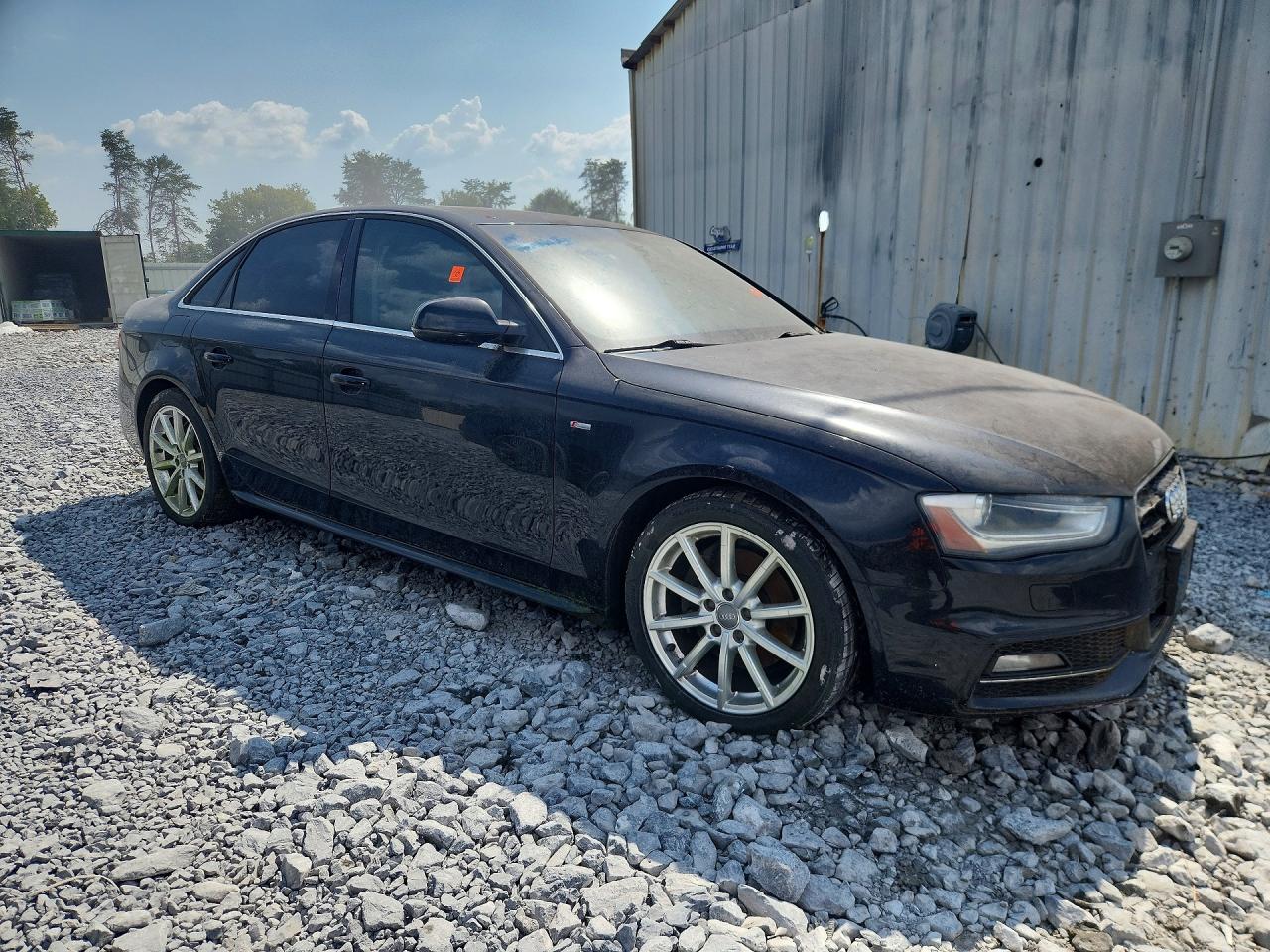2015 Audi A4 Premium Plus Black vin: WAUFFAFLXFN004792