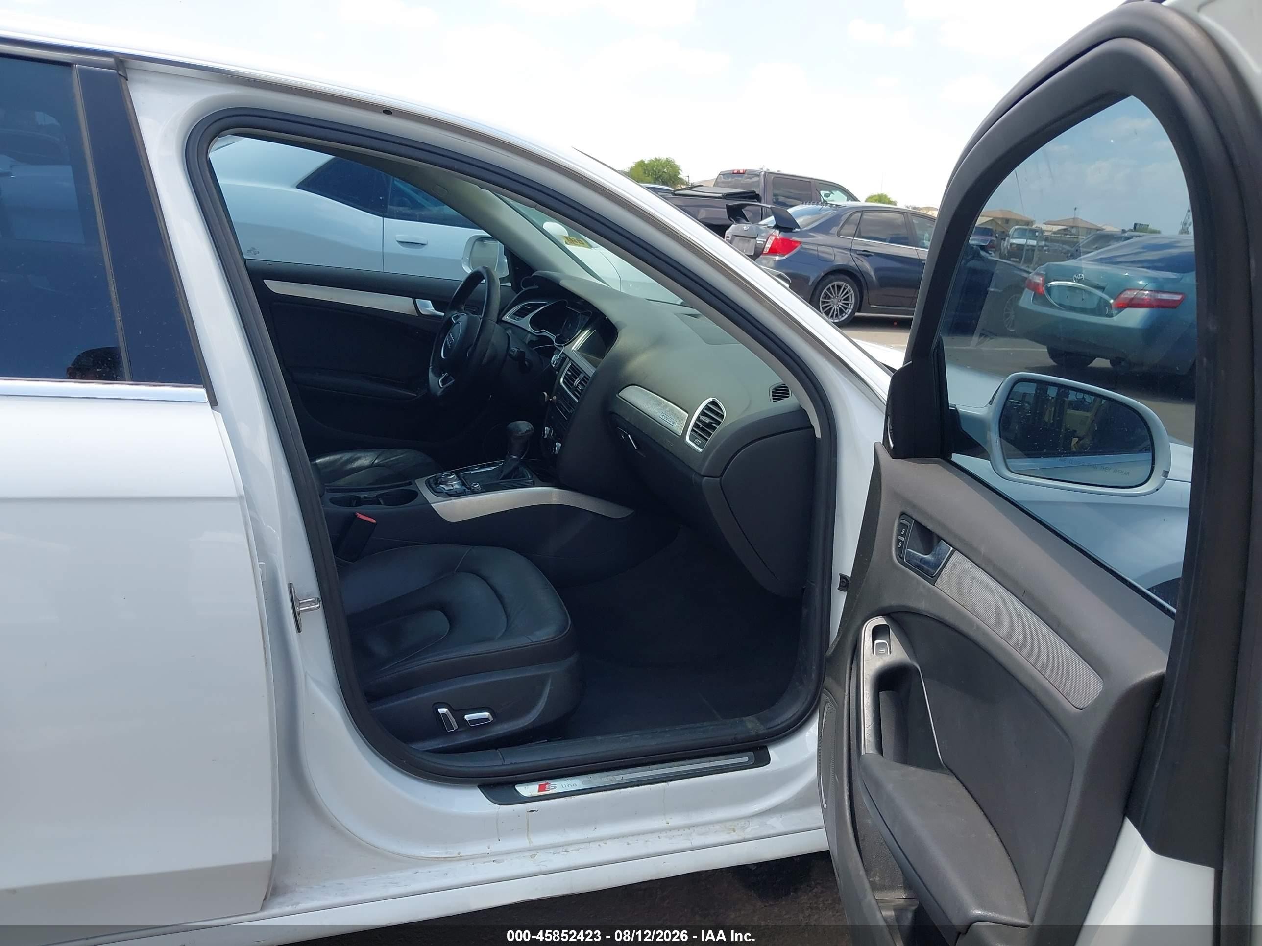 2015 Audi A4 2.0t Premium White vin: WAUFFAFLXFN009149