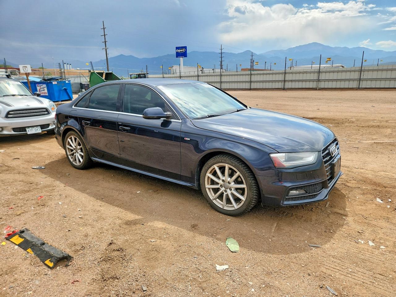 2015 Audi A4 Premium Plus Blue vin: WAUFFAFLXFN018868