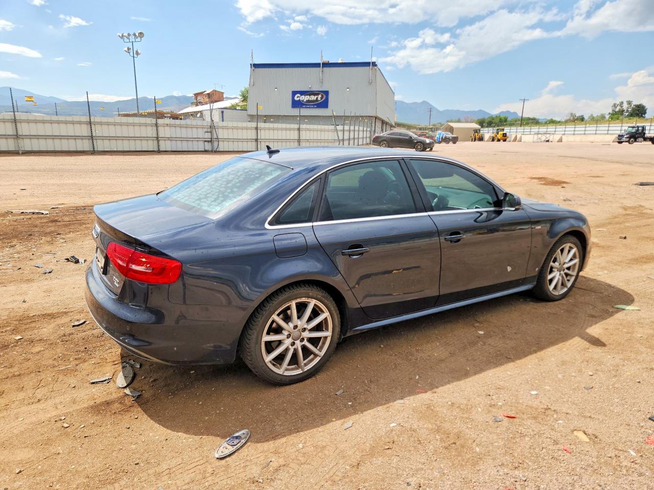 2015 Audi A4 Premium Plus Blue vin: WAUFFAFLXFN018868