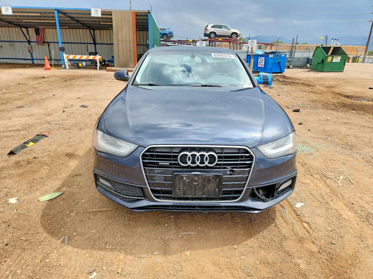 2015 Audi A4 Premium Plus Blue vin: WAUFFAFLXFN018868