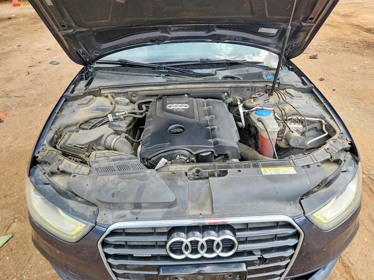 2015 Audi A4 Premium Plus Blue vin: WAUFFAFLXFN018868