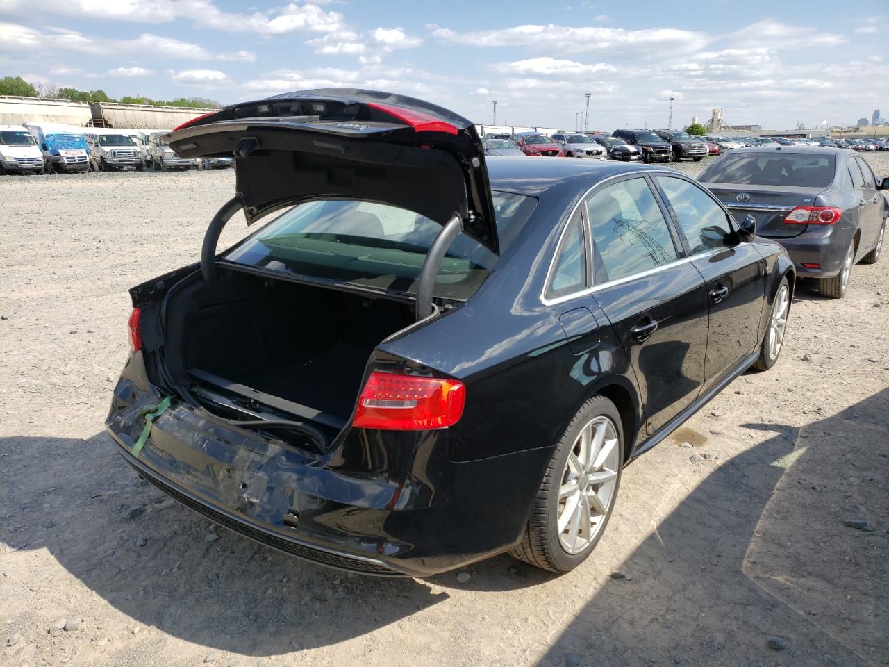 2015 Audi A4 Premium Plus Black vin: WAUFFAFLXFN027277