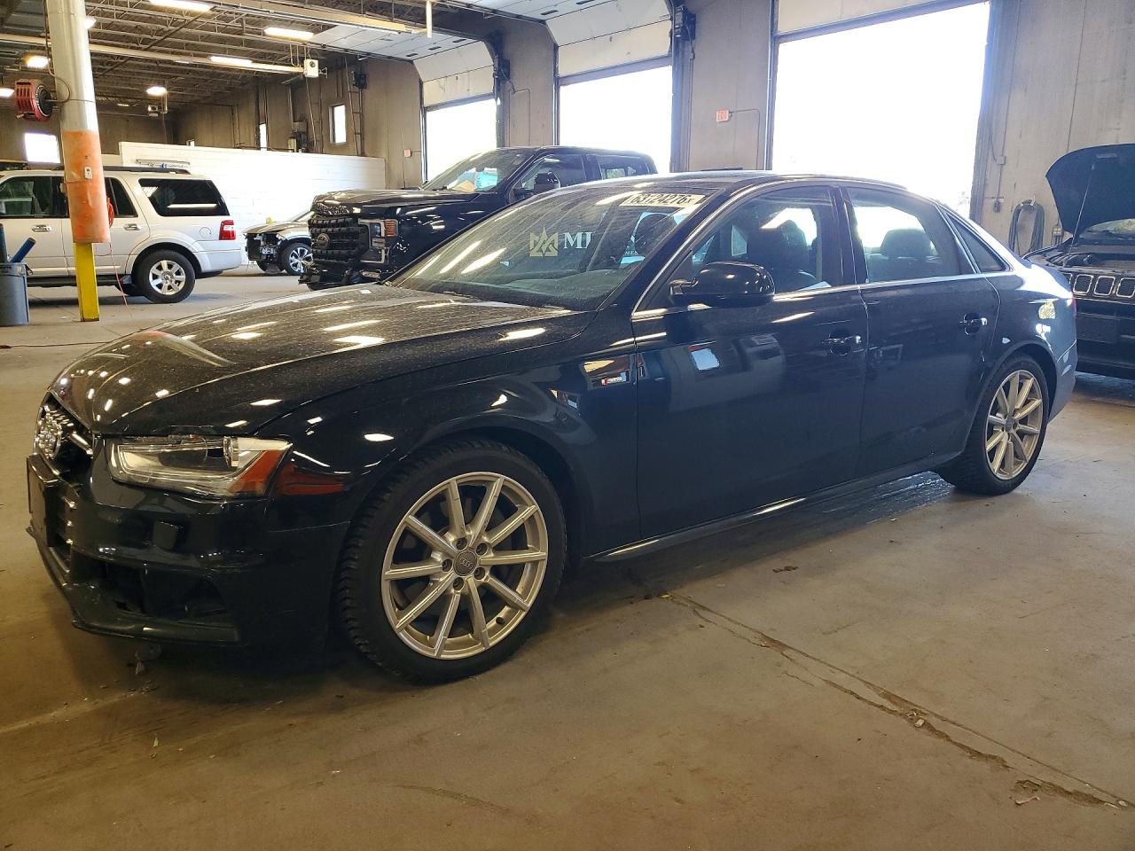 2015 Audi A4 Premium Plus Black vin: WAUFFAFLXFN027277