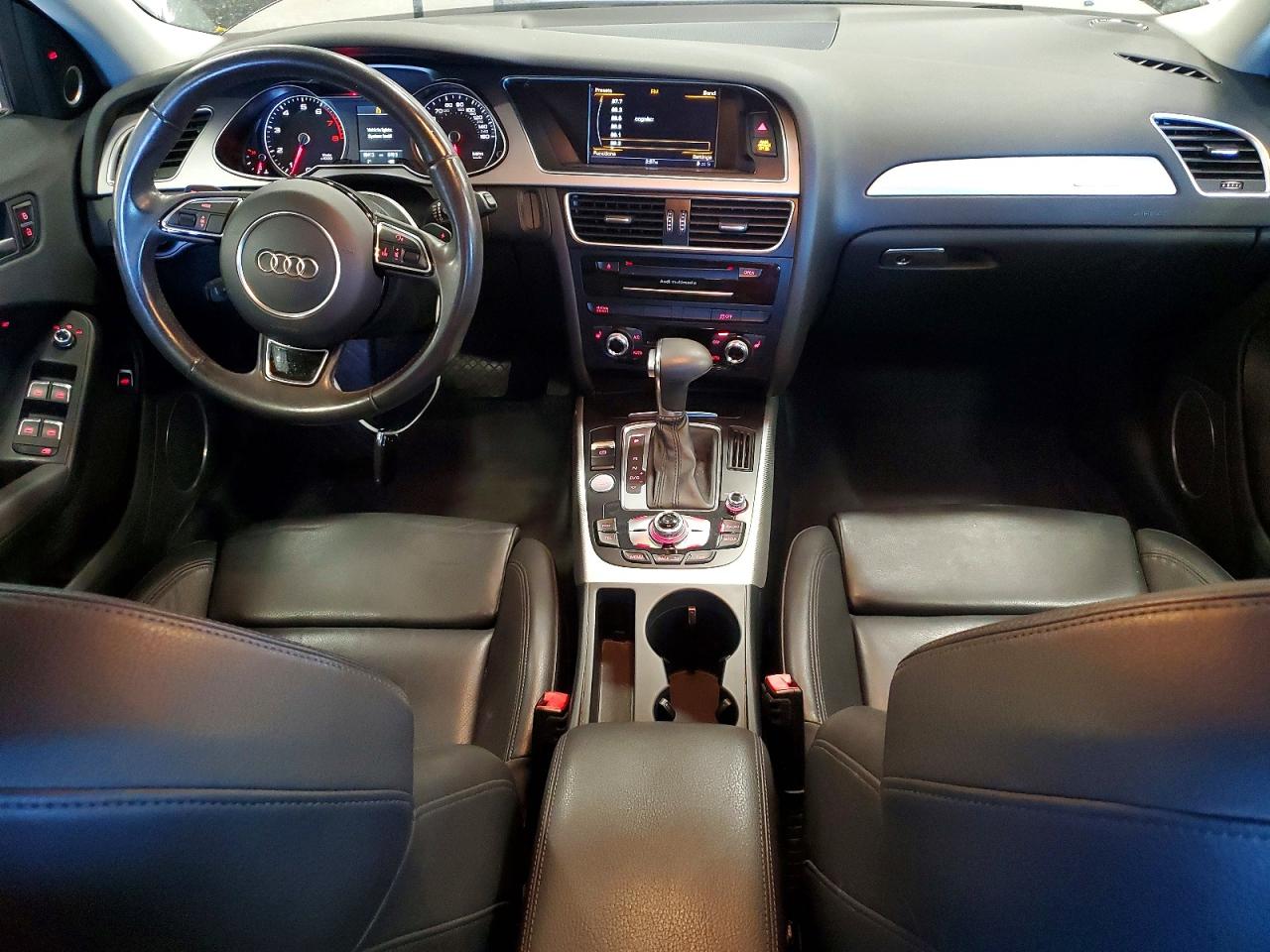 2015 Audi A4 Premium Plus Black vin: WAUFFAFLXFN027277