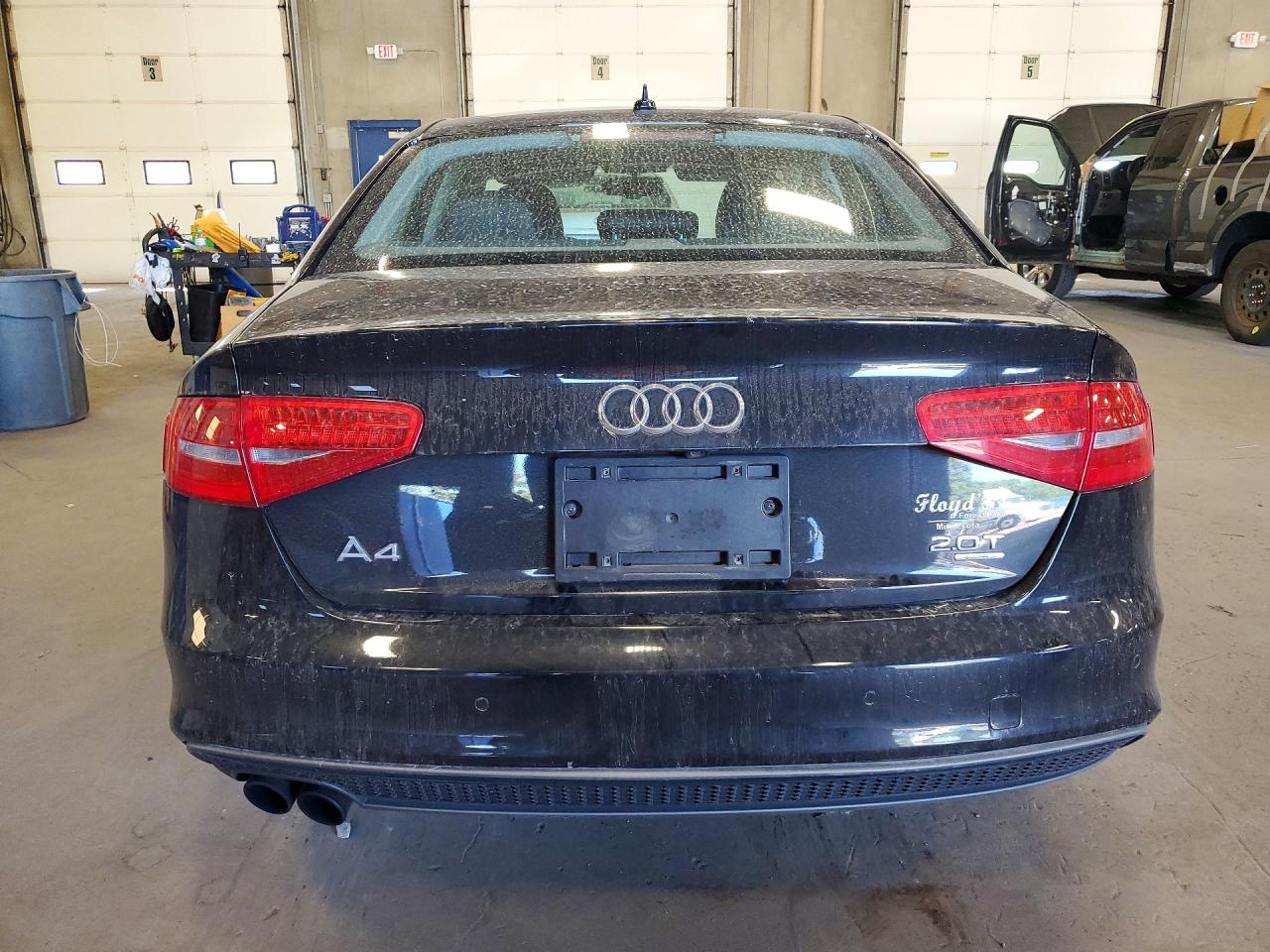 2015 Audi A4 Premium Plus Black vin: WAUFFAFLXFN027277