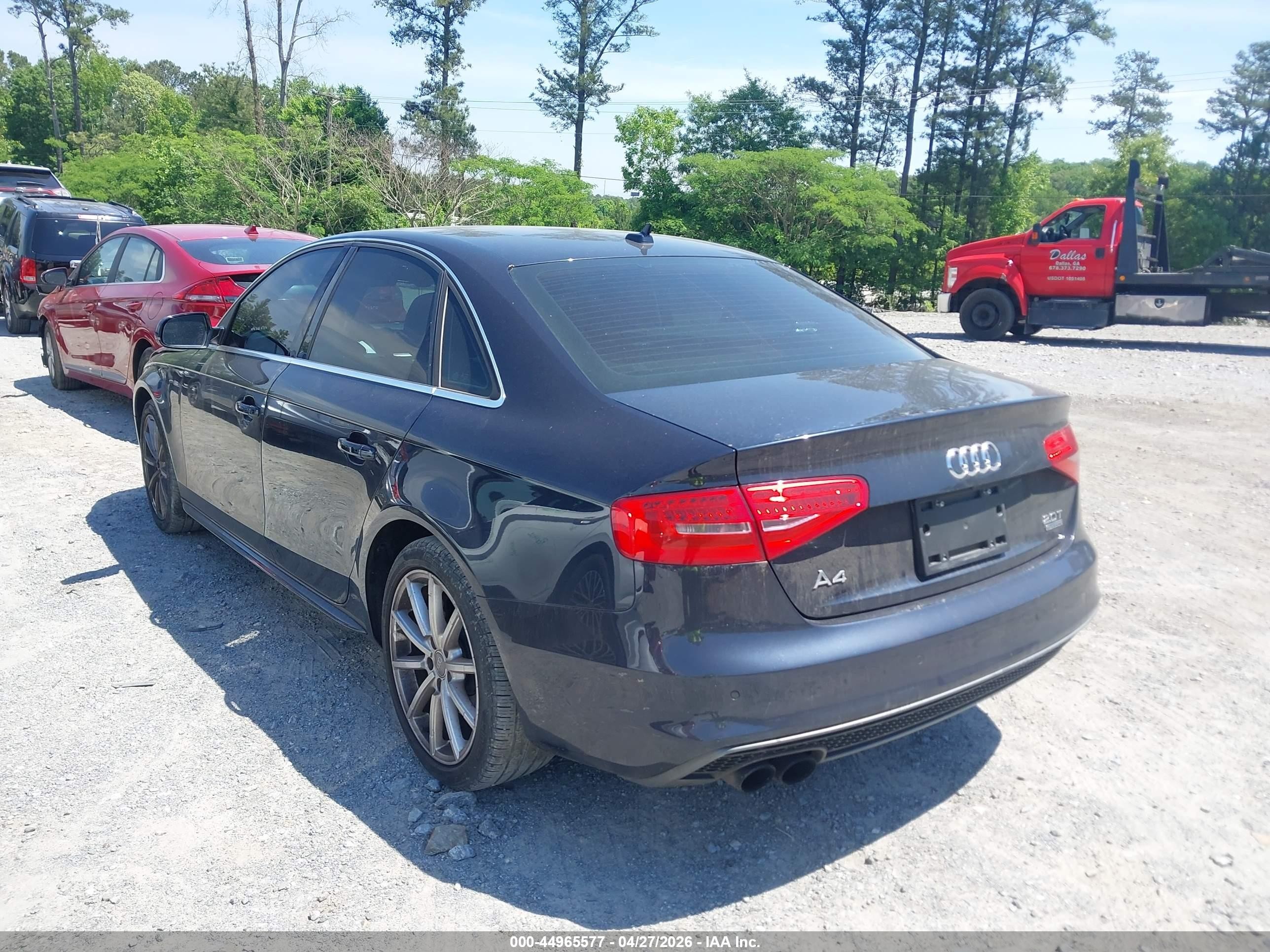 2015 Audi A4 2.0t Premium Dark Blue vin: WAUFFAFLXFN034181