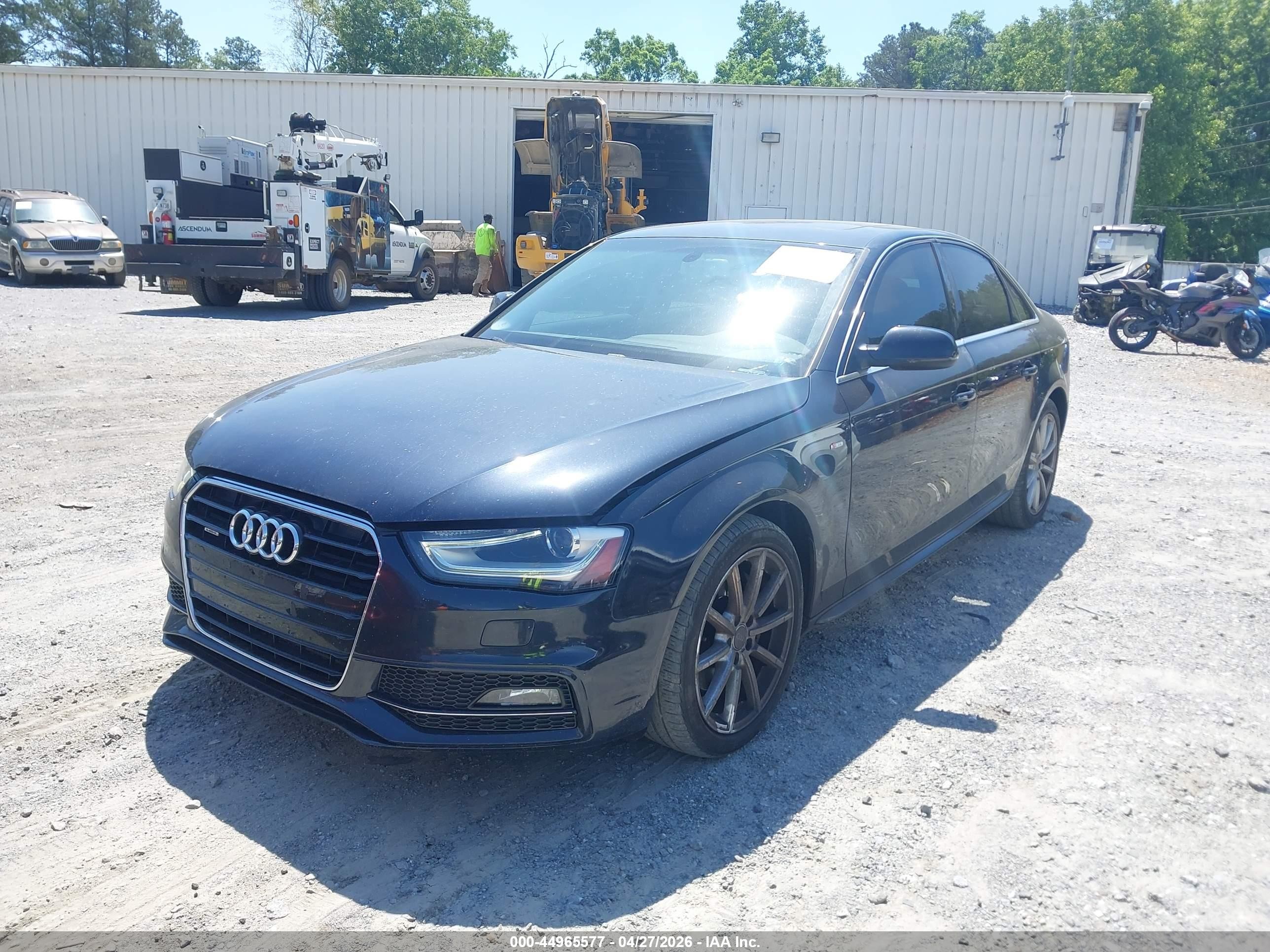 2015 Audi A4 2.0t Premium Dark Blue vin: WAUFFAFLXFN034181