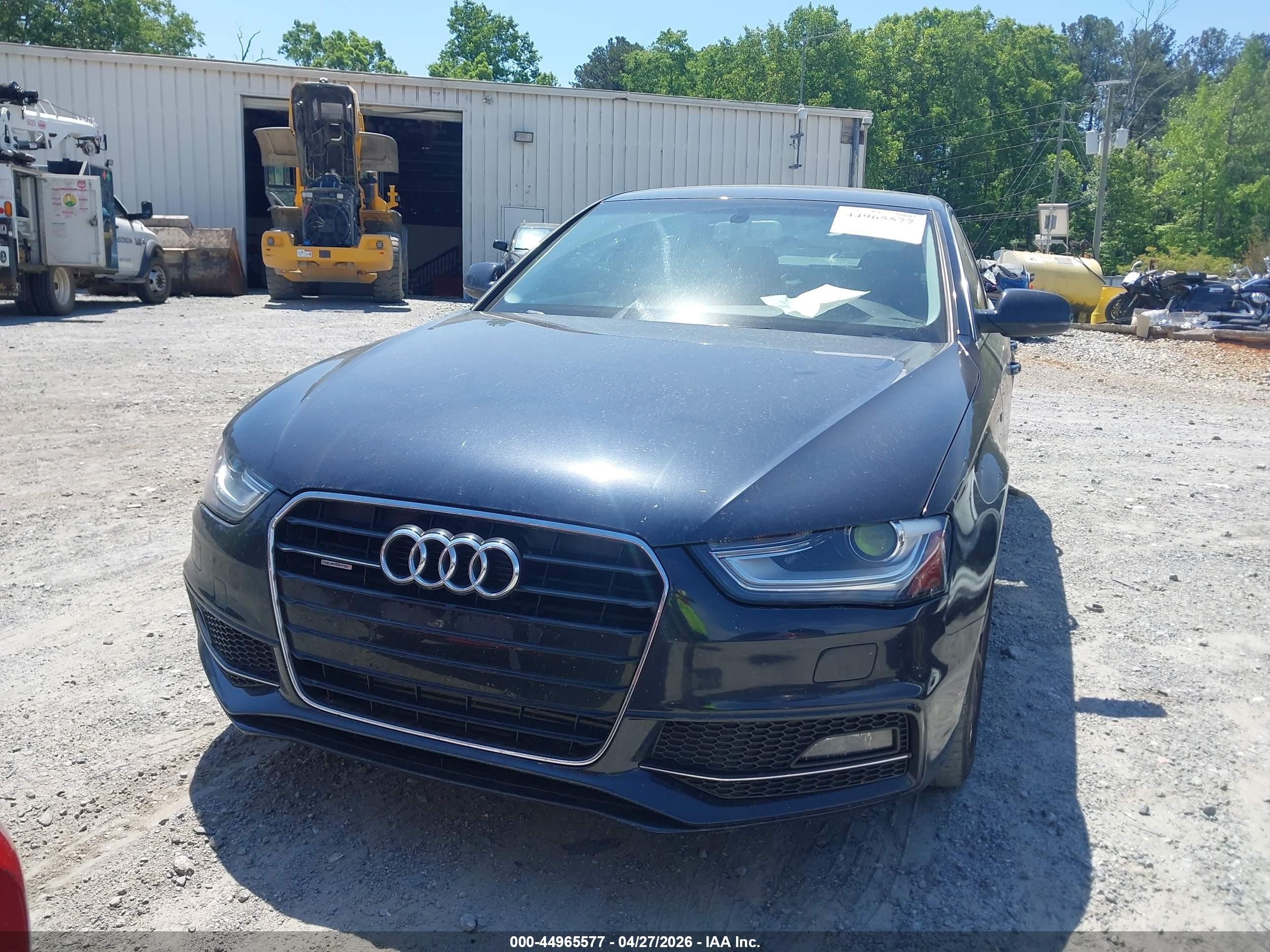 2015 Audi A4 2.0t Premium Dark Blue vin: WAUFFAFLXFN034181
